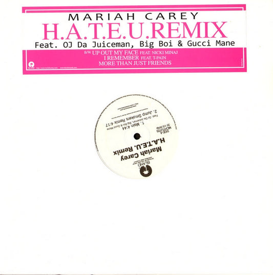 Mariah Carey : H.A.T.E.U. (Remix) (12")