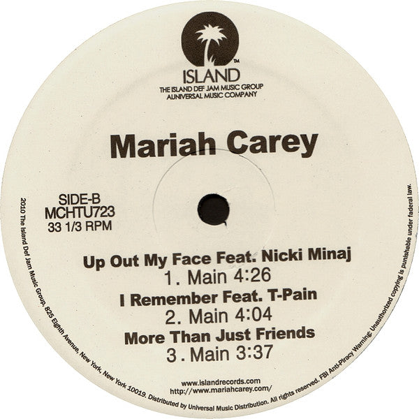 Mariah Carey : H.A.T.E.U. (Remix) (12")