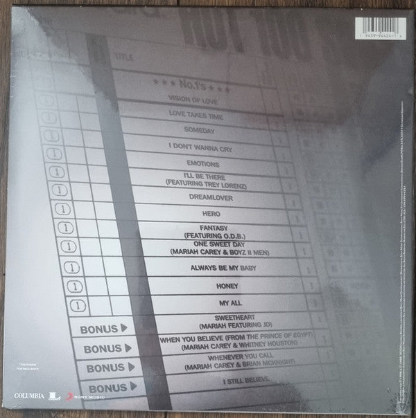 Mariah* : #1's (2xLP, RSD, Comp, Ltd, RE, RM)