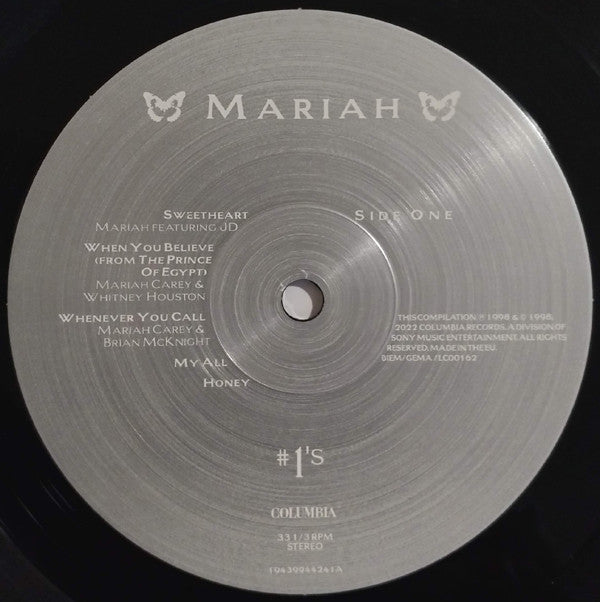 Mariah* : #1's (2xLP, RSD, Comp, Ltd, RE, RM)