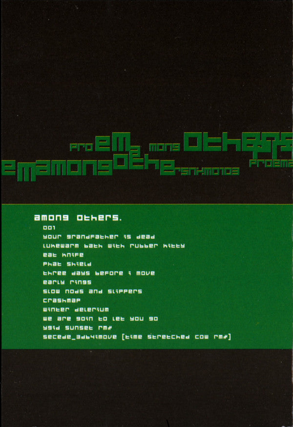Proem : Among Others (MD, Ltd)