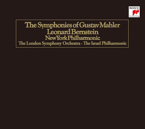 Gustav Mahler - Leonard Bernstein, New York Philharmonic, The London Symphony Orchestra*, The Israel Philharmonic* : The Symphonies Of Gustav Mahler (9xSACD, Album, Ltd, RE, RM, Sin + Box, Comp)