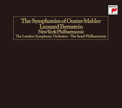 Gustav Mahler - Leonard Bernstein, New York Philharmonic, The London Symphony Orchestra*, The Israel Philharmonic* : The Symphonies Of Gustav Mahler (9xSACD, Album, Ltd, RE, RM, Sin + Box, Comp)