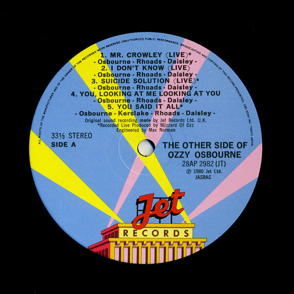 Ozzy Osbourne : The Other Side Of Ozzy Osbourne (LP, Comp)