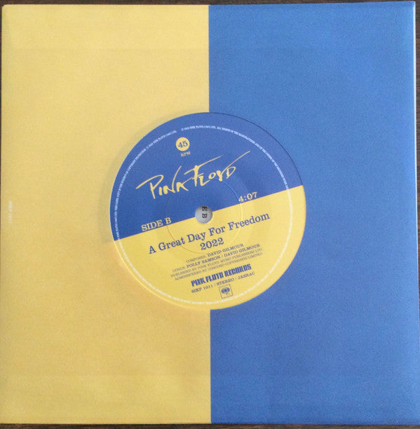 Pink Floyd Featuring Андрій Хливнюк : Hey Hey Rise Up (7", Single, Ltd, Cle)