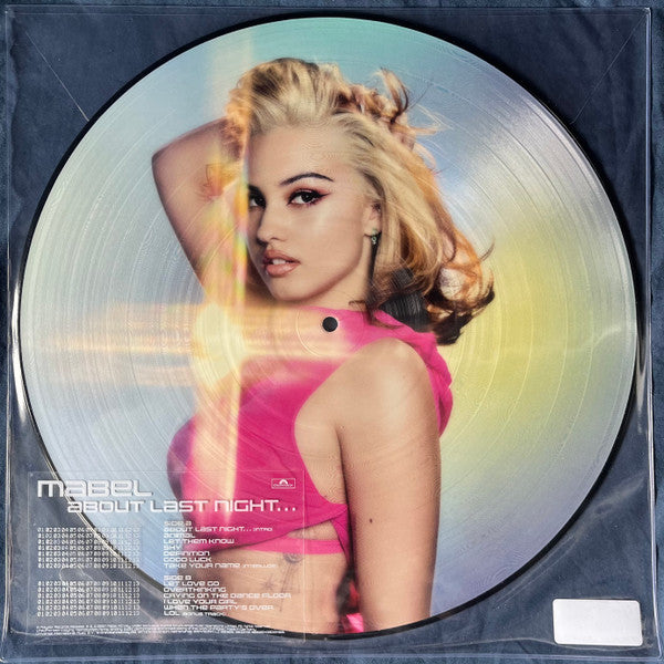 Mabel (5) : About Last Night... (LP, Album, Pic)