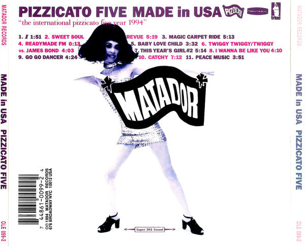 Pizzicato Five : Made In USA (CD, Comp, RP, Dig)