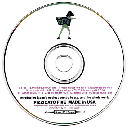 Pizzicato Five : Made In USA (CD, Comp, RP, Dig)