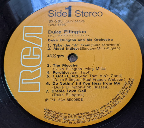 Duke Ellington And His Orchestra : Duke Ellington (LP, Comp, Gat)
