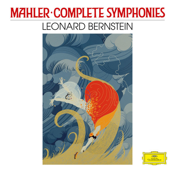 Mahler* / Leonard Bernstein : Complete Symphonies (LP, RE, RM + 2xLP, RE, RM + 2xLP, RE, RM + LP, RE,)