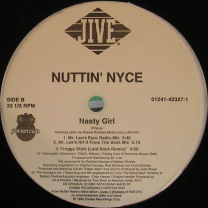 Nuttin' Nyce : Nasty Girl (12")