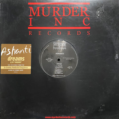 Ashanti : Dreams / Voodoo (12", Single, Promo)