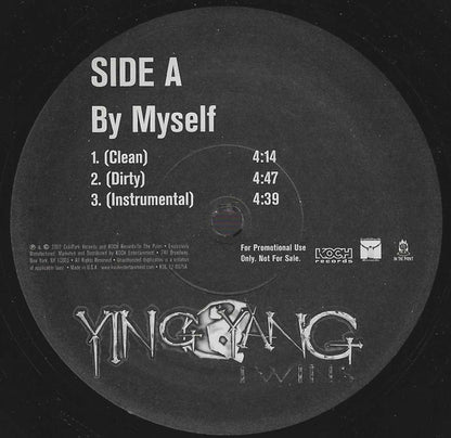 Ying Yang Twins : By Myself / Say I Yi Yi Remix (12", Promo)