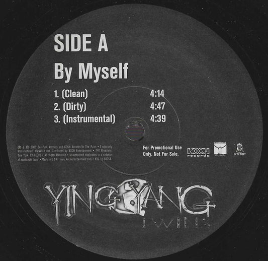 Ying Yang Twins : By Myself / Say I Yi Yi Remix (12", Promo)