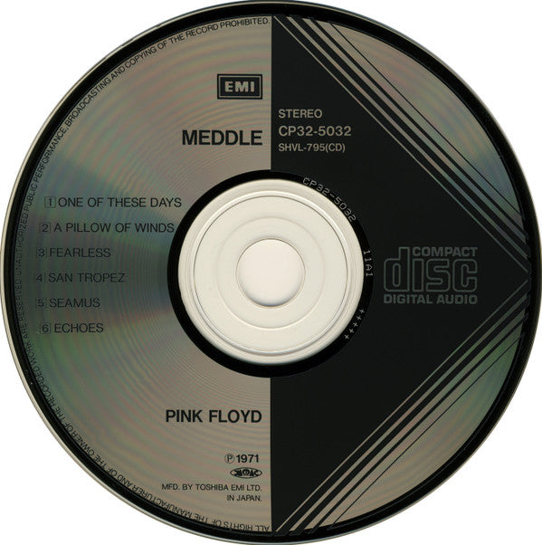 Pink Floyd = ピンク・フロイド* : Meddle = おせっかい (CD, Album, RE)