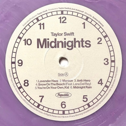Taylor Swift : Midnights (LP, Album, S/Edition, Lav)