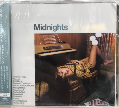 Taylor Swift = テイラー・スウィフト* : Midnights = ミッドナイツ (CD, Album, S/Edition, Jad)