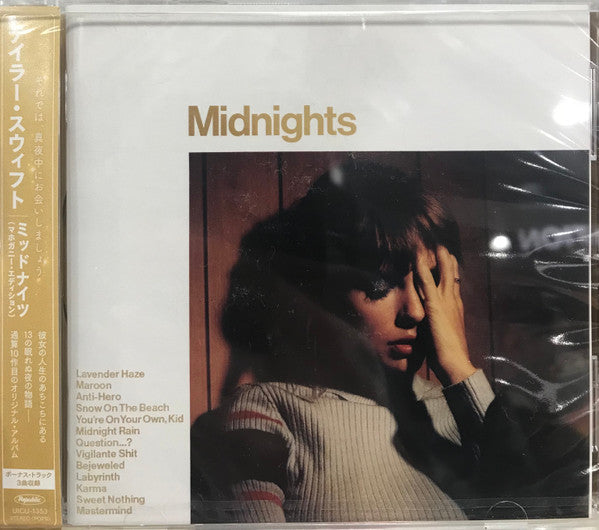 Taylor Swift = テイラー・スウィフト* : Midnights = ミッドナイツ (CD, Album, S/Edition, Mah)