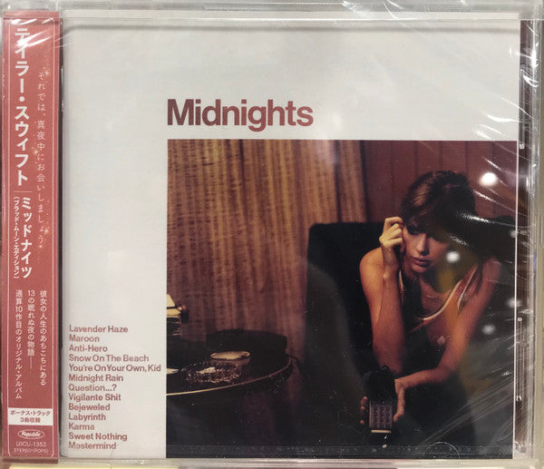 Taylor Swift = テイラー・スウィフト* : Midnights = ミッドナイツ (CD, Album, S/Edition, Blo)