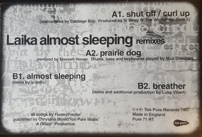 Laika : Almost Sleeping (Remixes) (12")