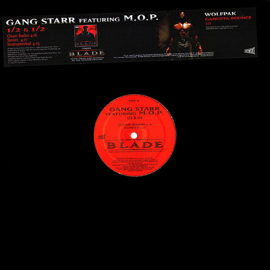 Gang Starr / Wolfpak : 1/2 & 1/2 (12")