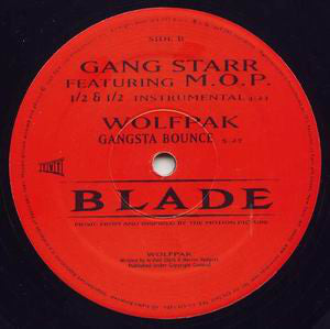 Gang Starr / Wolfpak : 1/2 & 1/2 (12")