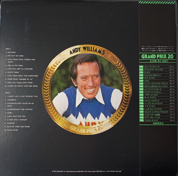 Andy Williams : Grand Prix 20 (LP, Comp)