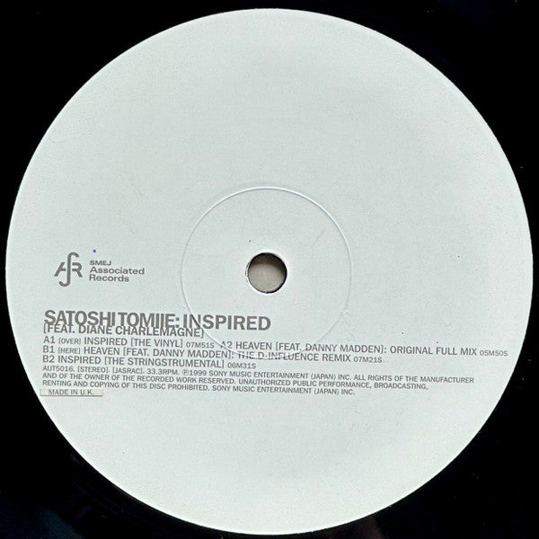 Satoshi Tomiie : Inspired (12")