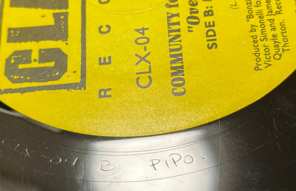 Community Featuring Fonda Rae : Over Like A Fat Rat '95 (12", Single, RE)
