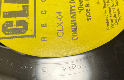 Community Featuring Fonda Rae : Over Like A Fat Rat '95 (12", Single, RE)