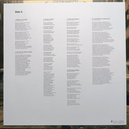 Bob Dylan : The Freewheelin' Bob Dylan = 自由自在的鲍勃•迪伦 (LP, Album, Ltd)