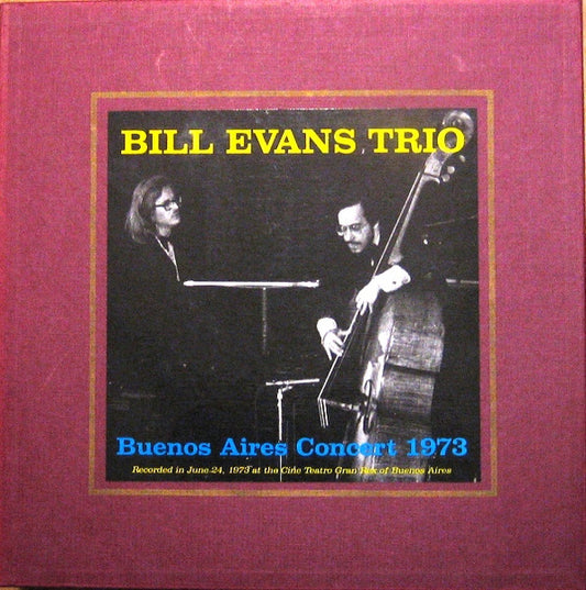 The Bill Evans Trio : Buenos Aires Concert 1973 (2xLP, Album, Unofficial)