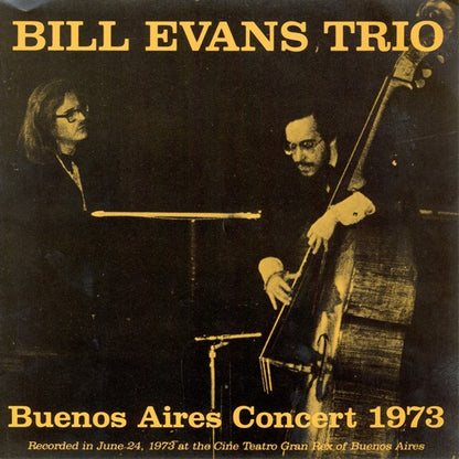 The Bill Evans Trio : Buenos Aires Concert 1973 (2xLP, Album, Unofficial)