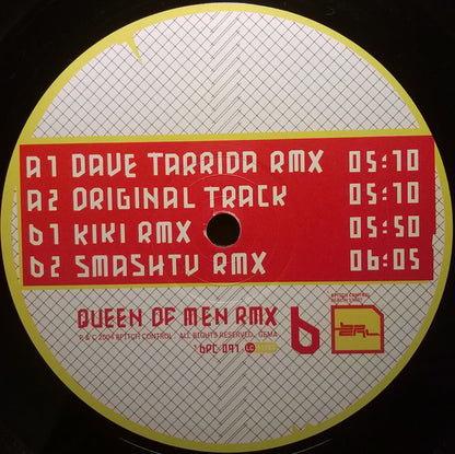 Smash TV : Queen Of Men (Rmx) (12", Single)