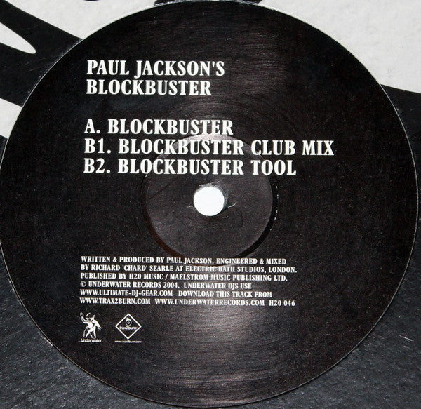 Paul Jackson : Blockbuster (12")