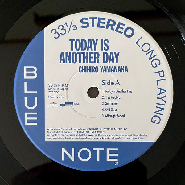 Chihiro Yamanaka : Today Is Another Day (LP, Album, Ltd)