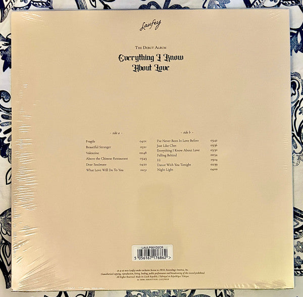 Laufey (2) : Everything I Know About Love (LP, Album, Cre)