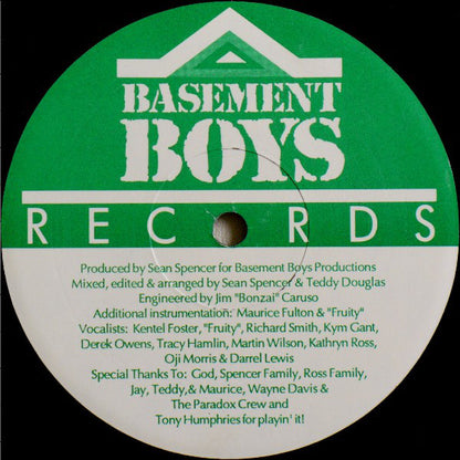 DJ Spen Presents Jasper Street Company* : A Feelin' (12")