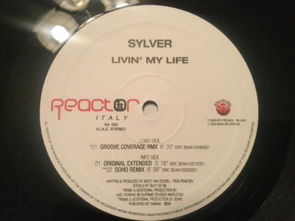Sylver : Livin' My Life (12")