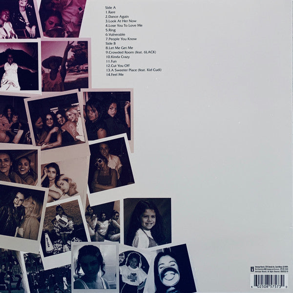 Selena Gomez : Rare (LP, Album, Ltd, RE, Tra)
