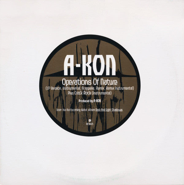 A-Kon* : Operations Of Nature (12", Promo)