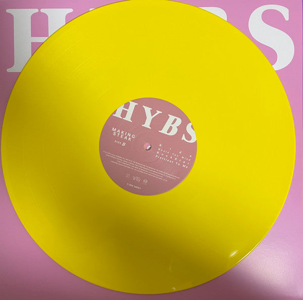 HYBS : Making Steak (LP, Album, RE, Yel)