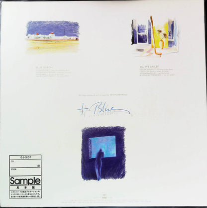 Ken Muramatsu : +Blue (LP, Album, Promo)