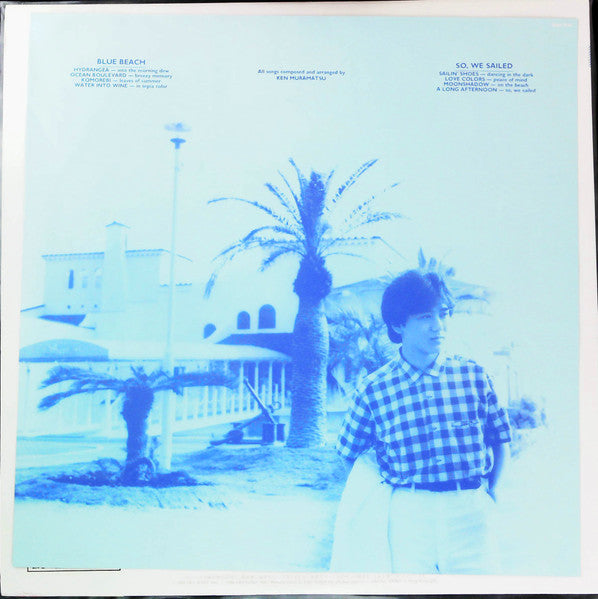 Ken Muramatsu : +Blue (LP, Album, Promo)