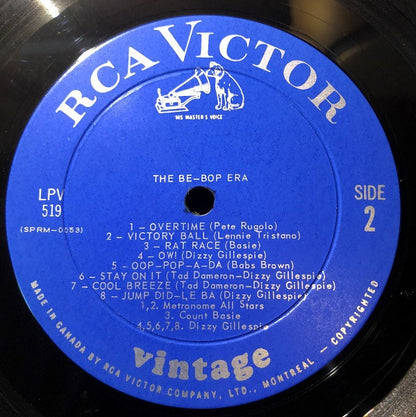 Various : The Be-Bop Era (LP, Comp, Mono)