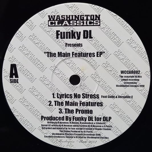 Funky DL : The Main Features EP (12")