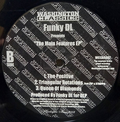 Funky DL : The Main Features EP (12")