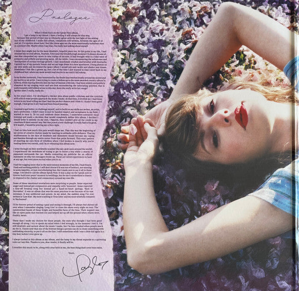 Taylor Swift : Speak Now (Taylor's Version) (3xLP, Album, MP, Orc)