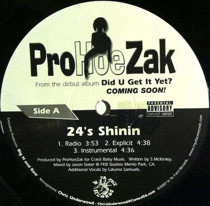 Prohoezak (2) : 24's Shinin (12")