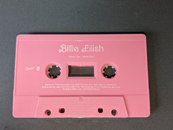 Billie Eilish : What Was I Made For? (Cass, Single, Ltd, Pin)